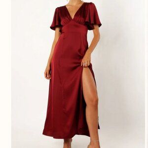 Petal & Pup Casper Maxi Dress in Red